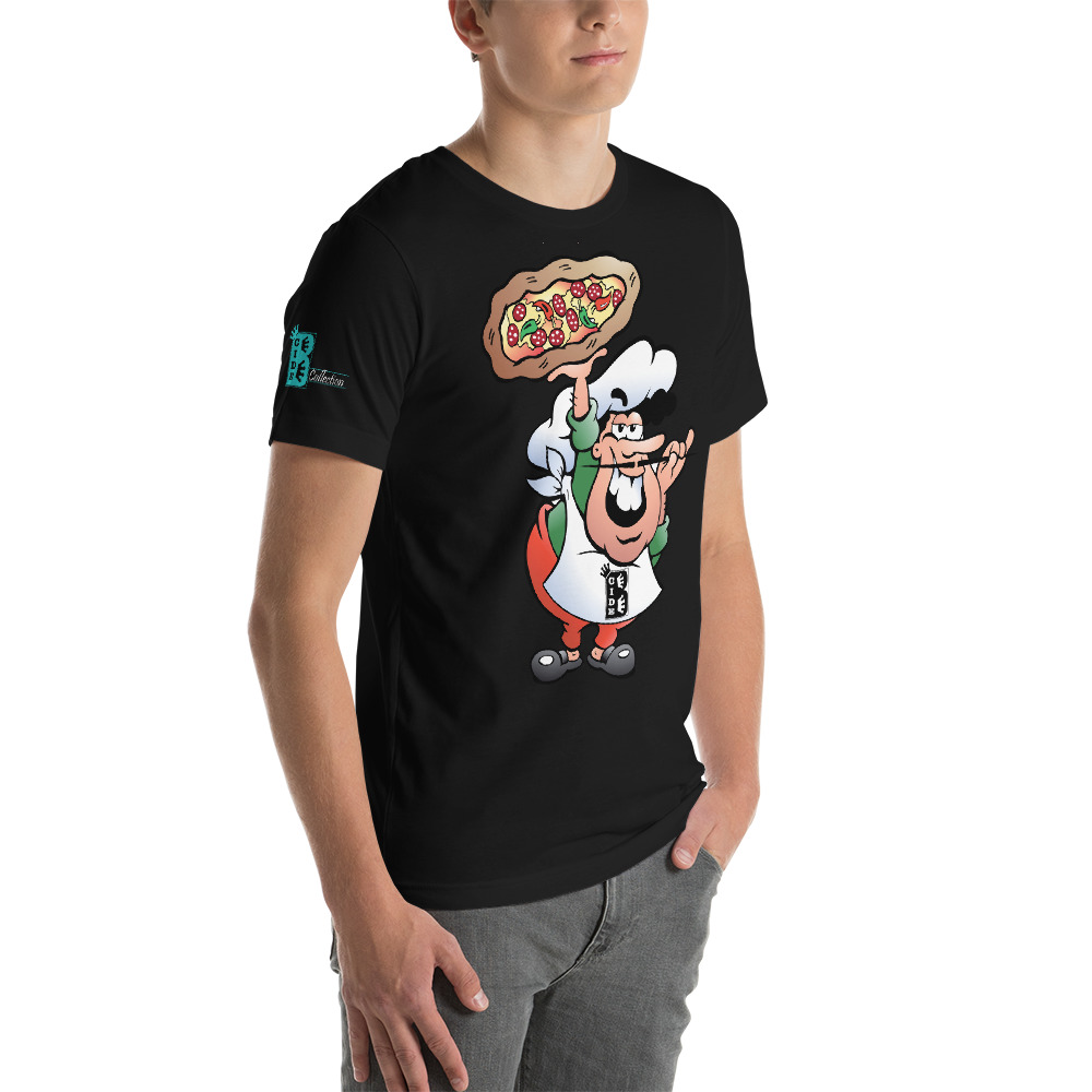 The BCide Collection &quot;Pizza Guy&quot; ShortSleeve Unisex TShirt BCide
