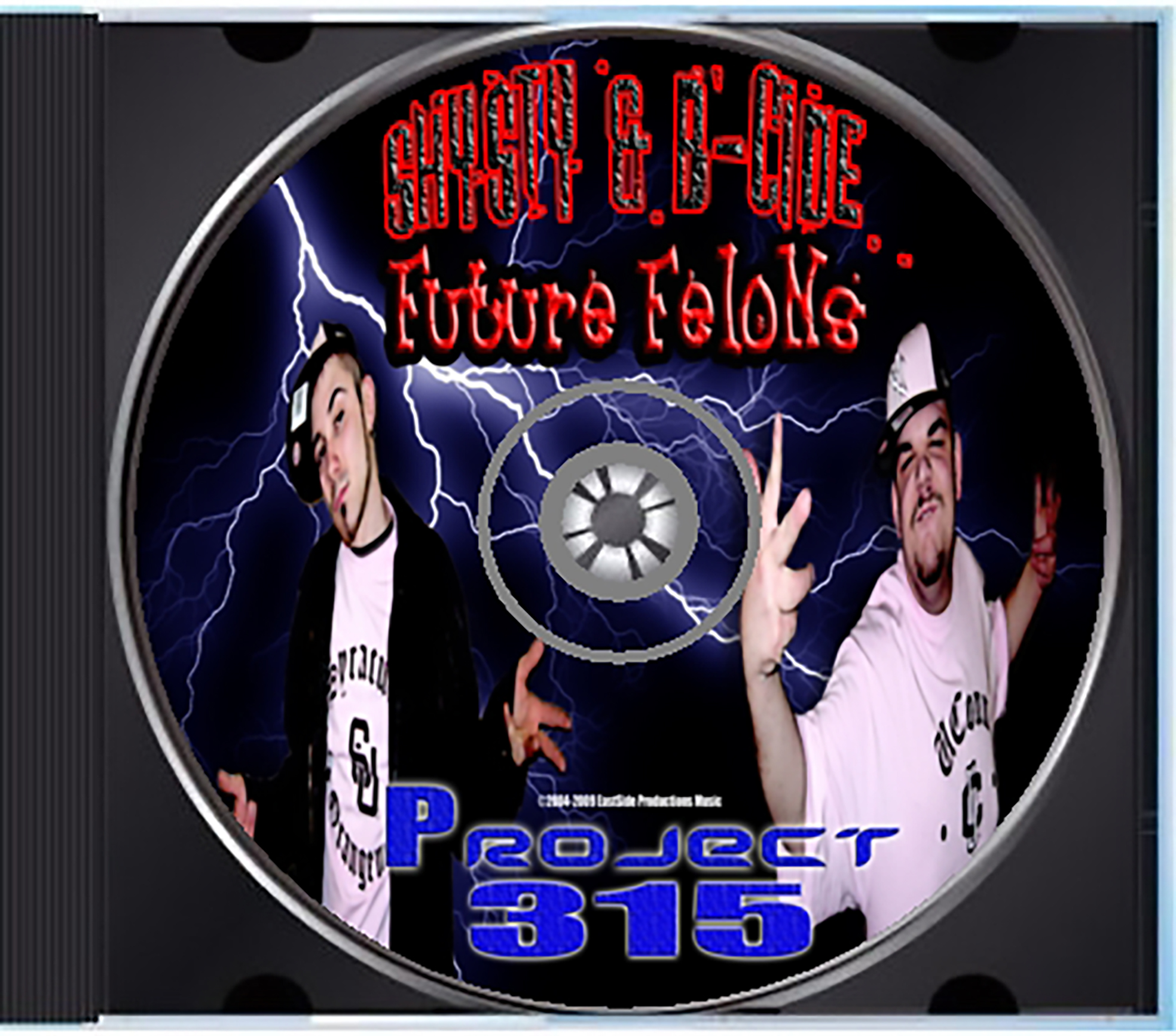 Future Felons (B-Cide & Shysty) – Project 315 (CD) - Image 4