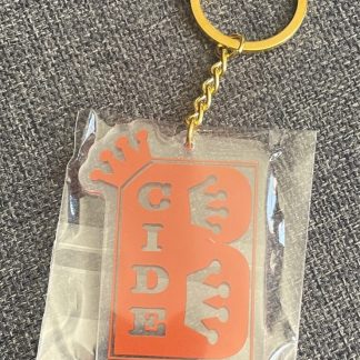 B-Cide Orange Logo Keychain (MS Awareness Edition)