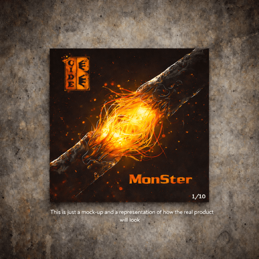 MonSter Album Cover Canvas Print (Limited Edition of 10)