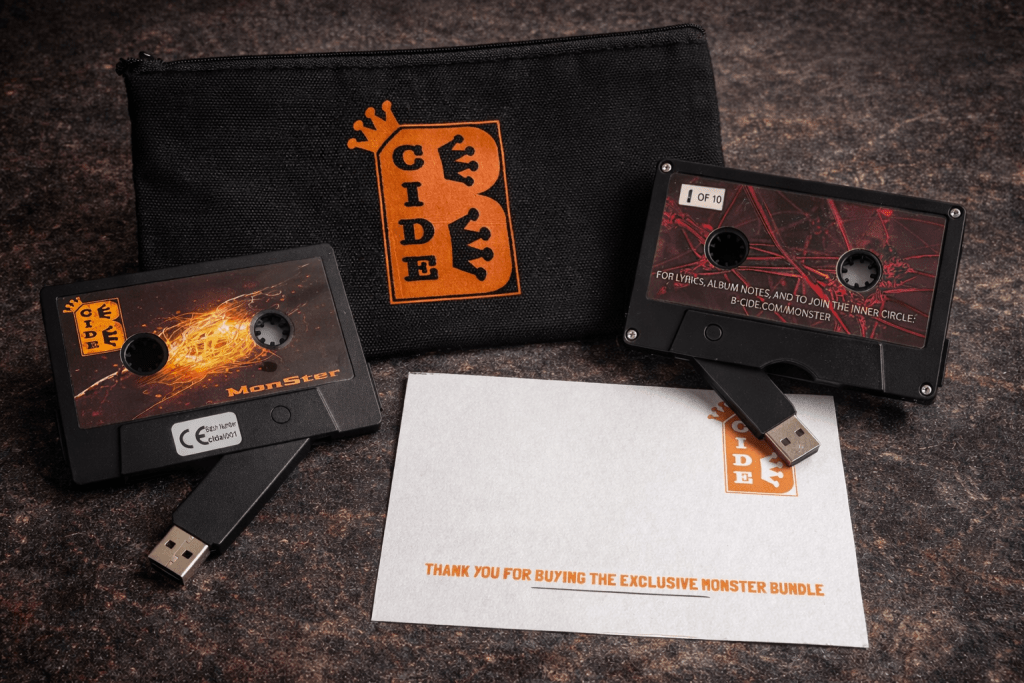 B-Cide - Monster – Limited Edition USB Cassette