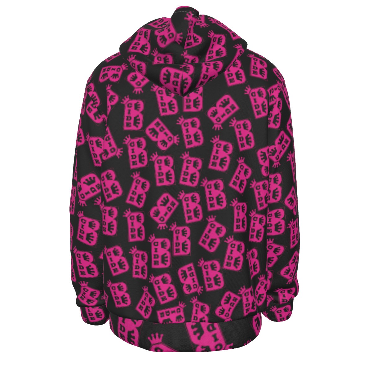 The Official B-Cide Livestream Hoodie – Pink - Image 2